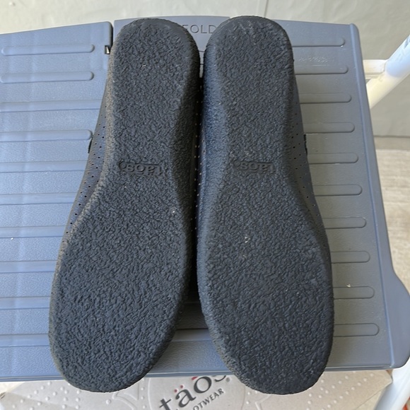 Taos Transit Mary Jane Black Leather US 8 EU 39 - Picture 6 of 11